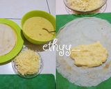 Foto langkah ke 2 dari resep Lumpia kacang hijau keju.