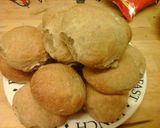A picture of step 9 of Brown Malt Baps.