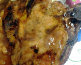 A picture of step 3 of grilled pork chops with guava glaze.