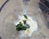 A picture of step 1 of Laban Ayran.