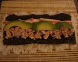 A picture of step 3 of Easy and Sublime California Rolls.