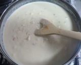 A picture of step 6 of Shrimp and Scallop Doria with Handmade Sauce.