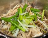 A picture of step 6 of Ginger Sautéed Mushrooms.