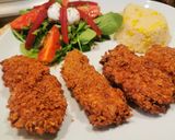 Ropogós csirkemell falatok recept fázis 3 fotója