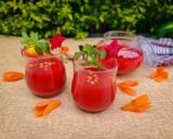 Tomato Beetroot Basil soup recipe step 5 photo