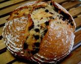 A picture of step 11 of Pain de Campagne With Walnuts and Cranberries: 5 minutes in a Bread Maker.