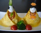 A picture of step 10 of Hinamatsuri (Japanese Girls’ Day) Hina Doll Sushi.