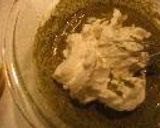 A picture of step 12 of Fluffy Green Tea Chiffon Cake.