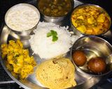 वेज थाली (Veg thali recipe in hindi) रेसिपी चरण 8 फोटो