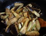 A picture of step 7 of Mild Tasting Curry Flavored Stir-fried Eggplant.