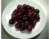 A picture of step 1 of American Cherry Muffins.