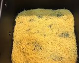 A picture of step 1 of Fideuà in Cosori Air Fryer.