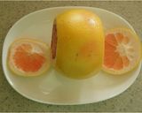 A picture of step 1 of Grapefruit and Avocado Wrapped In Cured Ham.