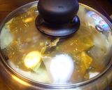 A picture of step 4 of Salmon Simmered in Sweet Miso Sauce from Hokkaido.