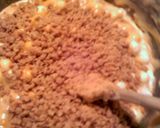 A picture of step 2 of sunshine 's buttetscotch heath fudge.