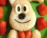A picture of step 4 of Easy Charaben Anpanman's Dog, Cheese!.