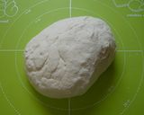 A picture of step 2 of Rice Flour Pizza Crust.