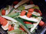 Pollo con verduras y papas todo al horno👩‍🍳