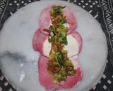 A picture of step 8 of Vegetables stuffed Rose Momos.