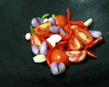 Foto langkah ke 1 dari resep Terong pete bumbu balado pedes manis.