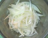 A picture of step 1 of Oyako-don with 'Fu' Wheat Gluten.