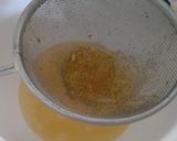 A picture of step 5 of Zingy lemon sorbet from Andrew James recipe book 😃.