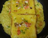 A picture of step 2 of Street Style Bread Omelette.