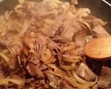 A picture of step 5 of Philly Steak Wraps.