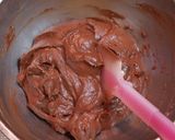 A picture of step 4 of Easy Basic Chocolate Chunky Muffins.
