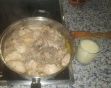 Foto del paso 5 de la receta: Arroz caldoso con pollito al ajillo