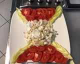 Une image de l'étape 5 de Salade d'endives tomates et courgette râpée à la mortadelle.
