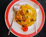 A picture of step 20 of Special fried rice.