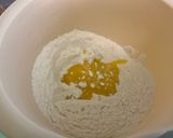 Une image de l'étape 4 de Gâteau fruité aux raisins, pomme et citron /gingembre.