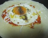 A picture of step 3 of Savory pancake(crepe salé).