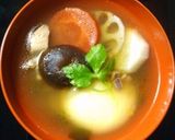 A picture of step 6 of Our Family's Zouni - Regional Recipe from Yame, Fukuoka.