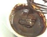 A picture of step 9 of Molten Chocolate Cake.