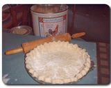 A picture of step 4 of Southern Pie Crust.