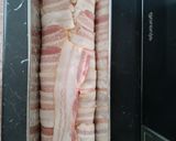 Baconbe tekert pulykamell recept fázis 2 fotója