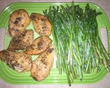 A picture of step 3 of Stupid Easy (Healthy) Crock Pot Chicken & Asparagus.