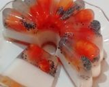 Foto langkah ke 6 dari resep Puding Lapis Santan Pepaya.