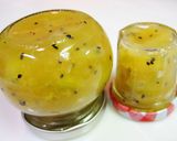 A picture of step 5 of Apple and Kiwi Honey Jam.
