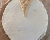 A picture of step 4 of Puff pastry fresh cream cake.