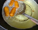 A picture of step 4 of Mini Sabudana Cigars.