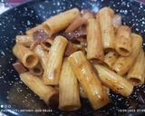 Foto del paso 6 de la receta: Pasta elicoidal con panceta curada y tomatitos
