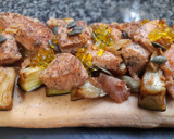 Foto del paso 8 de la receta: Coca de salmón y berenjenas