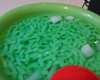 Cendol tepung beras dan nutrijel - Step 3