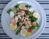 A picture of step 4 of Healthy, easy and light chicken salad.