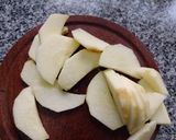 Foto del paso 3 de la receta: Torta invertida de manzana 🍎!