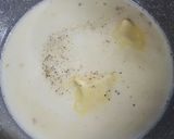 Foto del paso 4 de la receta: 👵🏻Repollitos de Bruselas con panceta, salsa blanca y queso, al horno 👵🏻Receta de la abuela Coca❤