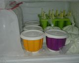 Foto langkah ke 8 dari resep Ais krim Melon.